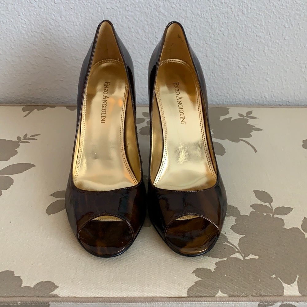 Enzo Angiolini Open Toe Heels